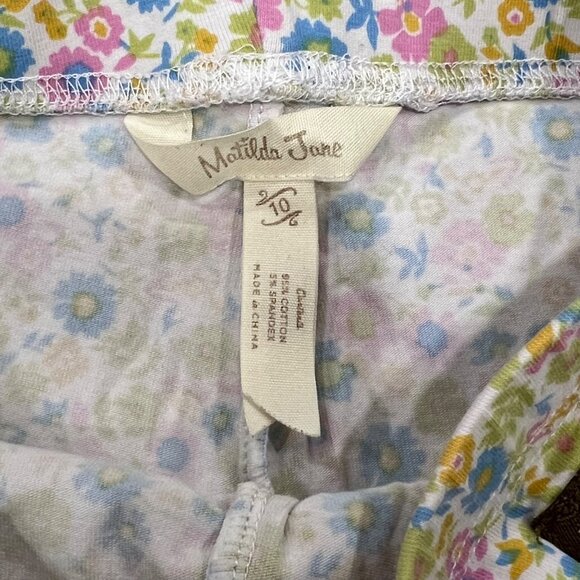 Matilda Jane Brilliant Daydream Blossoming Beauty Girls Floral Print Shorties 10 - Picture 3 of 4